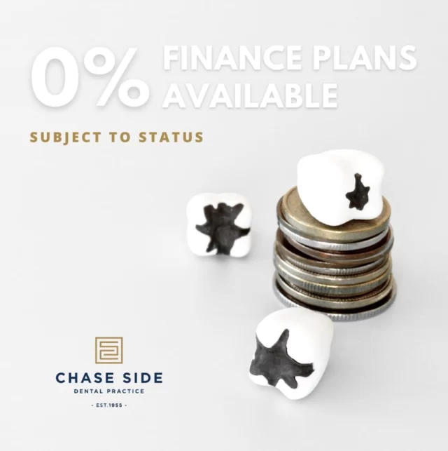 Did you know we offer 0% interest finance for all treatments over £500?

Finance is a great option for those who wish to spread the cost of their care over 10 manageable monthly payments 📅

If you would like to enquire, please call us on 020 8363 6363 to learn more.

#chasesidedentalpractice #chaseside #enfield #dentistenfield #dental #dentist #dentalhealth #dentistlondon #northlondondentist #implants #teethwhiteninglondon #endodontics #compositebonding #generaldentistrylondon #hygienelondon #hygienist