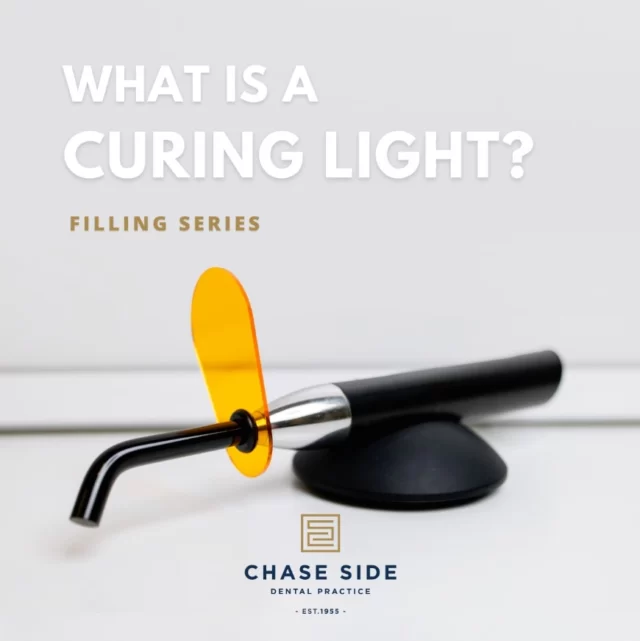 Ever wondered how a dental curing light works?🤔

A dental curing light is used to harden composite filling material (white fillings). It works by emitting a specific wavelength of blue light which initiates a chemical reaction in the dental material. This results in the setting of the composite fillings and it then hardens.

Dental curing lights are equipped with an orange shield which serves the purpose of protecting the dentist’s eyes.

Your dentist is there to answer any questions you have about the tools that are used. Don't hesitate to inquire! 🦷🔍 #dentalfillings #toothdecay #curinglight #dentaltools #dentaltreatment #chasesidedentalpractice #chaseside #enfield #dentistenfield #dental #dentist #dentalhealth #dentistlondon #northlondondentist #implants #teethwhiteninglondon #endodontics #compositebonding #generaldentistrylondon #hygienelondon #hygienist
62 w