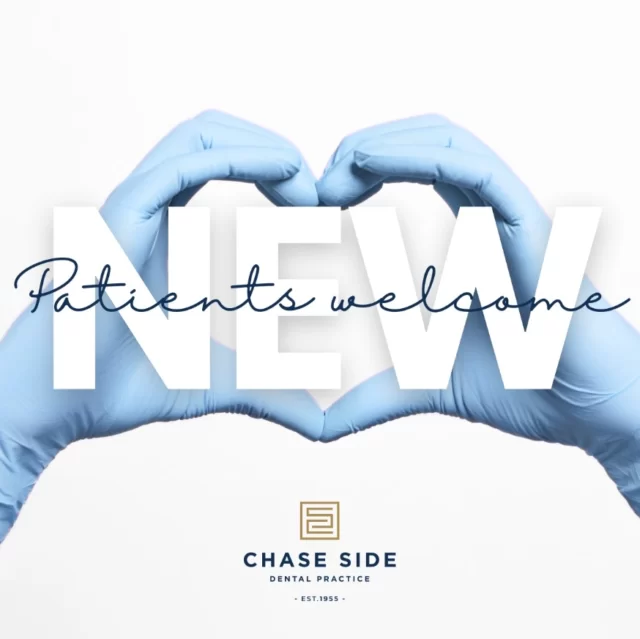 We are accepting new patients!

Are you looking for a dental practice in Enfield? We would love to welcome you to Chase Side Dental Practice!

We can offer you…

✨A team of warm, friendly and experienced dental professionals
✨A calm, relaxed environment
✨Opening hours from 8am every day
✨An easy-to-reach location by train and bus
✨Interest-free finance for treatments over £500
✨Disabled access to all areas of our surgery
✨A full range of hygienist-recommended oral hygiene products
✨State-of-the-art equipment and ventilation system throughout the practice

To register as a new patient, simply complete the medical history form found on our website or by following this link: https://www.chasesidedental.co.uk/patient-forms/medical-history/

After completion, one of our friendly receptionists will be in touch to offer you an appointment!

We look forward to welcoming you.

#chasesidedentalpractice #chaseside #enfield #dentistenfield #dental #dentist #dentalhealth #dentistlondon #northlondondentist #implants #teethwhiteninglondon #endodontics #compositebonding #generaldentistrylondon #hygienelondon #hygienist
