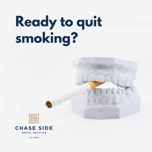 Ready to kick the smoking habit?
Here are some top tips that might help:
📅 Set a quit date and stick to it
💬 Seek support from friends, family, or a support group
💊 Consider nicotine replacement options
🧘♂️ Find new ways to cope with stress, like exercise or hobbies
Need more support? The NHS offers a variety of resources and support services to help you on your journey. Check out NHS Smoke free for more info by following the link: https://www.nhs.uk/live-well/quit-smoking/nhs-stop-smoking-services-help-you-quit/
#HealthySmile #QuitSmoking #DentalHealth #NHSsupport #SmokeFreeLife #chasesidedentalpractice #chaseside #enfield #dentistenfield #dental #dentist #dentalhealth #dentistlondon #northlondondentist #implants #teethwhiteninglondon #endodontics #compositebonding #generaldentistrylondon #hygienelondon #hygienist