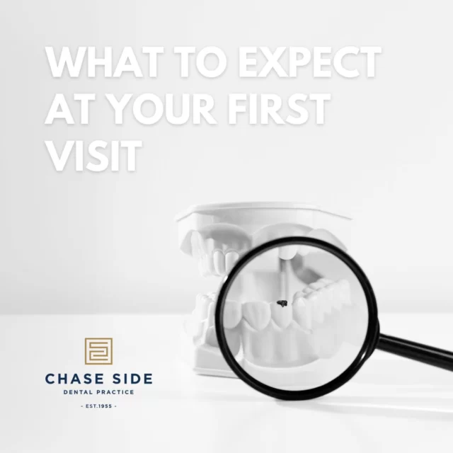 To prepare for your first visit, you will need to complete a comprehensive medical history form. This will help us understand your health background and tailor our care to your specific needs.

During your first visit, we will:

Conduct a thorough examination of your mouth, teeth, and gums, including a check for oral cancer
Take dental X-rays if necessary
Discuss any issues you're experiencing and review your oral health habits
Provide advice on cleaning techniques, diet, smoking, and alcohol consumption
Review any treatment you may need, including available options, costs, and potential risks

If you are looking for a new dentist and are interested in registering with us, please call us at 020 8363 6363 to learn more.

📞 020 8363 6363
📨 contact@chasesidedental.co.uk
🌍 www.chasesidedental.co.uk