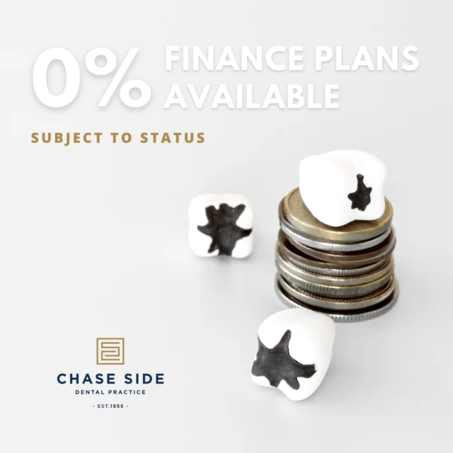 Did you know we offer 0% interest finance for all treatments over £500?

Finance is a great option for those who wish to spread the cost of their care over 10 manageable monthly payments 📅

If you would like to enquire, please call us on 020 8363 6363 to learn more.

#chasesidedentalpractice #chaseside #enfield #dentistenfield #dental #dentist #dentalhealth #dentistlondon #northlondondentist #implants #teethwhiteninglondon #endodontics #compositebonding #generaldentistrylondon #hygienelondon #hygienist