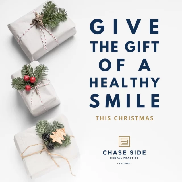 Looking for the perfect holiday gift? Give the gift of health and confidence this season with these thoughtful, smile-focused ideas:

🪥 Electric toothbrush – Upgrade their oral hygiene routine with this game-changing essential!
🧳 Travel floss kits – Perfect for keeping teeth clean on the go.
💧 Hydrating lip balm kits – Protect against winter dryness with smooth, healthy lips all season long.
👶 Baby oral care sets – Teething toys, baby toothbrushes and gentle toothpaste for new parents.
🌿 Eco-friendly toothbrushes – Bamboo brushes or other sustainable oral care items for the environmentally conscious.

A healthy smile is a gift that lasts a lifetime 🎅🦷

#HealthySmile #HolidayGifts #OralCare #SmileBright #chasesidedentalpractice #chaseside #enfield #dentistenfield #dental #dentist #dentalhealth #dentistlondon #northlondondentist #implants #teethwhiteninglondon #endodontics #compositebonding #generaldentistrylondon #hygienelondon #hygienist