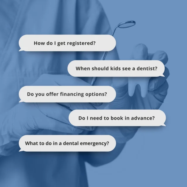 Got questions as a new or existing patient? Leave us a comment or send a DM and we'll respond to your query as soon as possible!🦷✨

Please see answers to our most frequently asked questions:

How do I get registered?
Give us a call or complete the medical history form that can be found on our website or by following this link: https://www.chasesidedental.co.uk/patient-forms/medical-history/. Once submitted, we will contact you to arrange your first appointment.

When should kids see a dentist?
We recommend bringing children to the dentist at age 2 or when their first tooth appears.

Do you offer financing options?
Yes, we offer Tabeo finance for treatments over £500, with 0% interest for up to 10 months.

Do I need to book in advance?
Yes, we do not accept walk-ins. Please book your appointment in advance.

What should I do in a dental emergency?
If you are a registered patient and need assistance, please call the practice and listen to the voicemail for our emergency contact number.

We look forward to answering any questions you may have! 💬😊